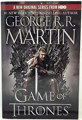 Game Of Thrones A Song Of Ice And Fire: Book One George RR Martin 2011 Paperback • $1.69