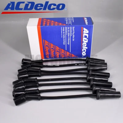 $39.45 • Buy 8Pcs OEM 9748UU Spark Plugs Wires Set For Pickup Truck SUV Van V8 US