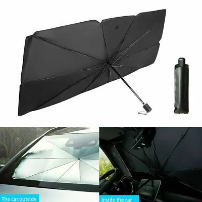 $27.38 • Buy Car Universal Windshield Sun Shade Umbrella Front Window Visor Cover Protector 