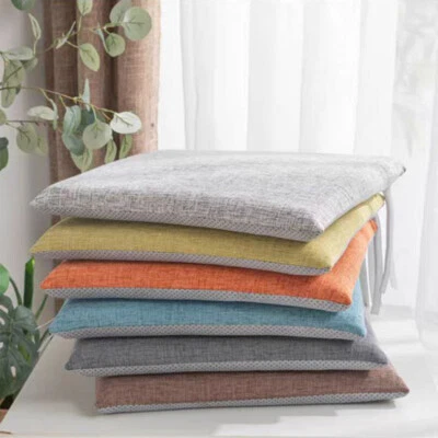 $31.20 • Buy Cushion Chair Seat Pad Quilted Tie On Dinning Room Kitchen Study Office Indoor