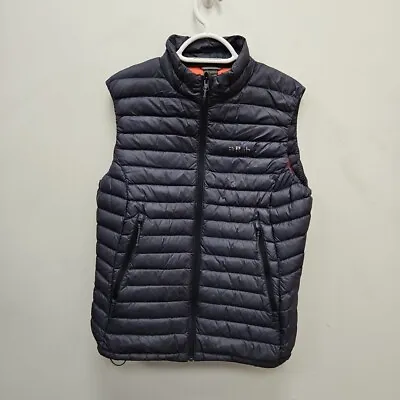 RAB Women's Microlight Down Vest Gilet Pertex Nikwax Steel Grey Size Small UK 12 • £59.99