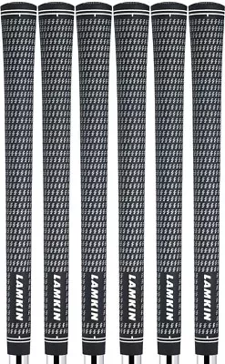 Lamkin Crossline Midsize Golf Grips (+1/16) - Set Of 6 - Master Distributor! • $38.94