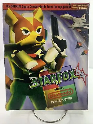 ⭐Star Fox 64 Nintendo Power Official Player's Strategy Guide W/ Poster⭐ • $49.99