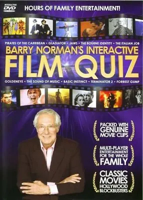 Barry Norman's Interactive DVD Film Quiz DVD Quiz (2006) - Quality Guaranteed • £1.94