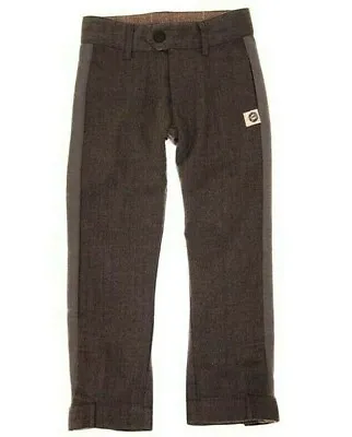 Mini Shatsu NWT Boys Sizes 2T  Gray Lightweight  Herringbone Tweed Trouser Pants • $21.50