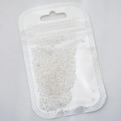 Crystal Small Rhinestones Manicure Glass Micro Beads Nail Decoration • $3.20