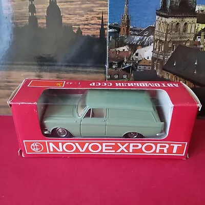 1:43 Moskvitch 433 Cargo A5 (USSR 1978) Olive Green Novoexport • $700