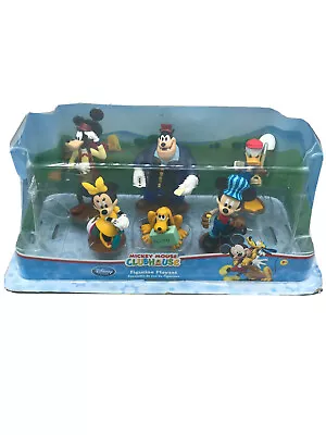 Disney Store MICKEY MOUSE CLUBHOUSE Figurine Playset Cake Toppers *New-in-Box • $10