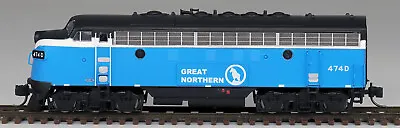 InterMountain N Scale 69225 Great Northern Big Sky Blue  EMD F7A Locomotive • $161.45