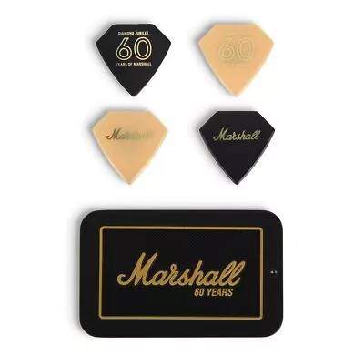 60th Anniversary Marshall Guitar Picks Diamond Jubilee NEW In Box. • $40