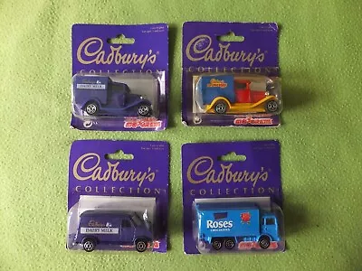 4x NEW Sealed On Card Majorette Cadbury's Dairy Milk Roses Creme Egg - FREE P&P • £11.95