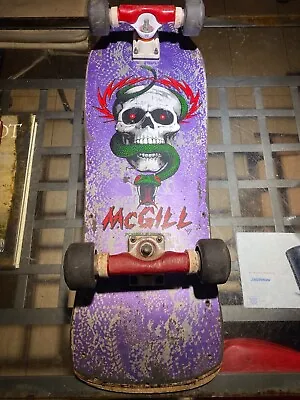 Powell Peralta Mike McGill Skateboard -All Original Autographed By Tony Hawk 🔥 • $1000