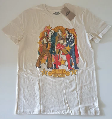 £59.46 • Buy ABBA Voyage Retro T-Shirt - Official Merchandise - Size M