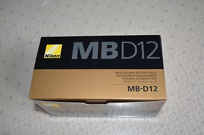 Nikon MB-D12 Multi-Power Battery Pack Grip BRAND NEW!! • $289