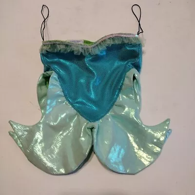 Build A Bear BAB Clothes Little Mermaid Tail Outfit Costume Shiny Blue Green • $4