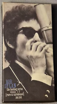 Bob Dylan The Bootleg Series Vol 1-3 Rare & Unreleased 1961-1996 3 CD Set W/ Bk • $17.50