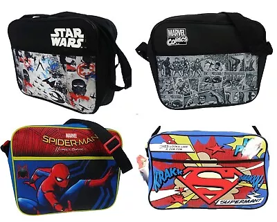 £7.99 • Buy Boys Kids Character Comic Messenger Shoulder School Book Cross Body Bag Satchel