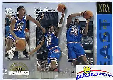 1993 UDA Michael Jordan East All Stars JUMBO LE #/20k-Shaquille O'Neal Pippen+ • $8.95