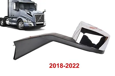 Fit Volvo Vnl 2018-2021 Left Driver Side Chrome Hood Mirror Heated • $107.96