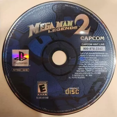 Mega Man Legends 2 Sony PlayStation 1 PS1 Game (Disc ONLY) Capcom MegaMan Tested • $70