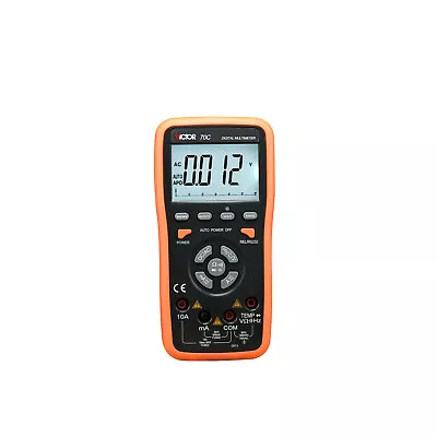 VICTOR 70C 3 5/6 Key Touch Digital Multimeter Auto Ranging With USB Interface # • $59.97