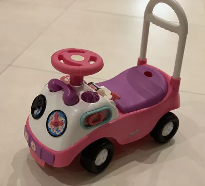 Disney Minnie Mouse My First Activity Ride On Toy Car To Push Along Girls Pink • £15