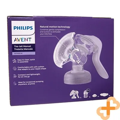 PHILIPS AVENT Manual Brest Pump Set Kit Compact Easy To Clean And Use • $76.03