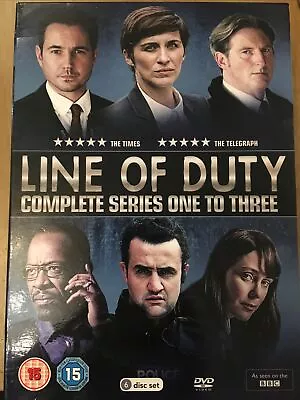 Line Of Duty: Series 1-3 [DVD] DVD Craig Parkinson Leanne Best • £5.20