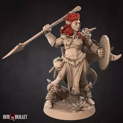 Kisha The Half-Orc | Amazons | Fantasy Miniature | Bite The Bullet • £6.99