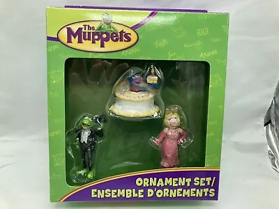 The Muppets 50th Anniversary Ornament Set American Greetings KermitGonzoPiggy • $39.99