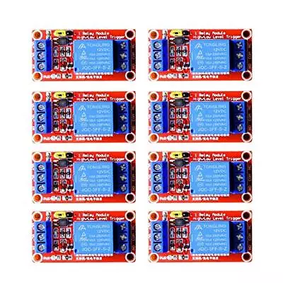 12v Relay Module，8Pack 1 Channel Relay Module 12v Relay Board With Optocouple... • $25.20