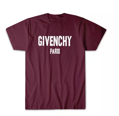 New Given Chy Paris Logo Unisex T-Shirt Printed Fanmade Size S-5XL Multi Color • $20.99