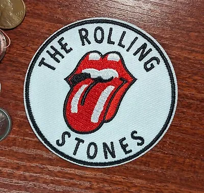 The Rolling Stones Band Patch 60s Classic Rock N Roll Embroidered Iron On 3  • $5