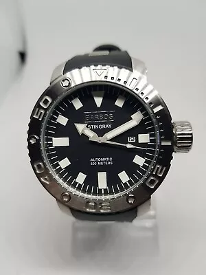 £365.18 • Buy Barbos  STINGRAY  Automatic 500m/50atm Watch New Original Box N.O.S