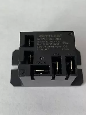 American Zettler AZ2280-1C-120AF Mini Power Relay SPST 30A  120V  • $9