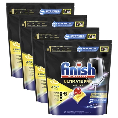 $159 • Buy 184pc Finish Powerball Ultimate Pro All In 1 Dishwasher Dish Cleaning Tablets