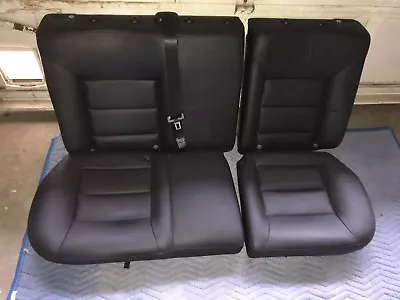 $765 • Buy OEM VW Rear Seats Black Leather From 2004 Jetta TDI MK4 Sedan With 59k Miles