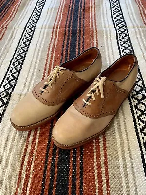 Size 9 Vintage Mens Saddle Shoes • $70