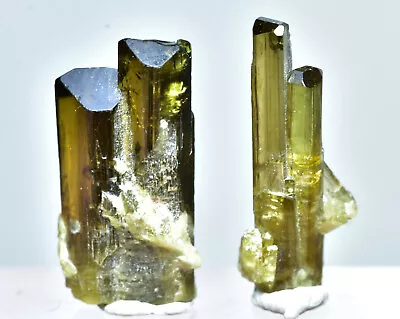 Unique Transparent Terminated Two Epidote Crystal  7.70 Catat • $29.99