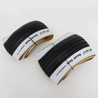 $88.90 • Buy 1 Or 2 Vee Tire 26 X 4.0 Zig Zag Tubeless Ready TLR White Wall Tires Fat E-Bike