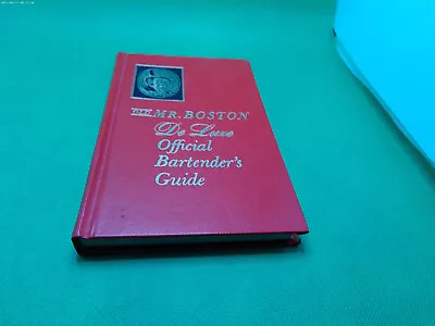 Old Mr Boston De Luxe Bartenders Guide HB Book 1960 1968 16th 43rd Printing 50th • $16.25