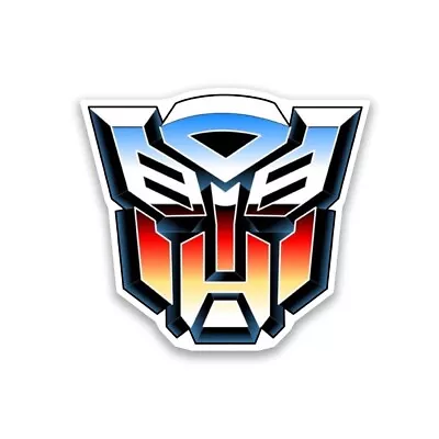 Transformers Vinyl Sticker 4  Wide - Includes Two Stickers • $5.99
