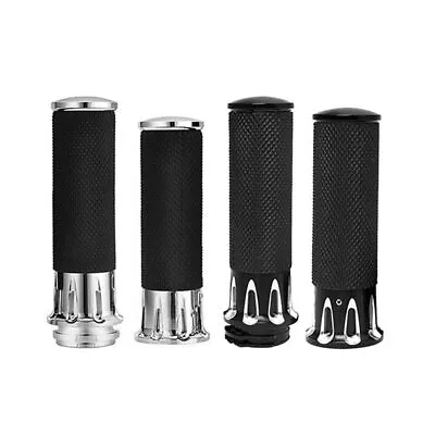 Motorcycle Handlebar Grips 25 Mm/1 Inch Universal Hand Grip CNC Throttle Grip • $35.71