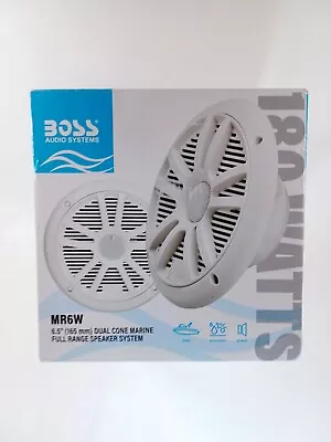 BOSS Audio Systems MR6W 6.5 Inch Marine Stereo Speakers (Pair) - Free Shipping • $32.99