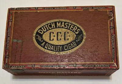 Vintage Dutch Masters Special Cigar Box Wooden • $10