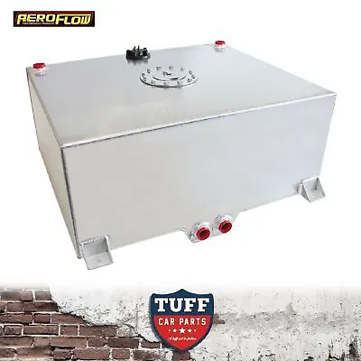 Aeroflow 76L 20Gal Aluminium Baffled Fuel Cell With Sump & Sender AF85-2200AS • $632.73