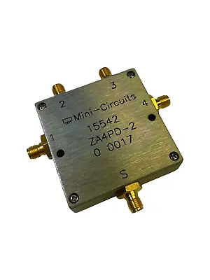 Mini Circuits 15542 ZA4PD-2 4-WAY Power Divide Splitter/Combiner • $38.99