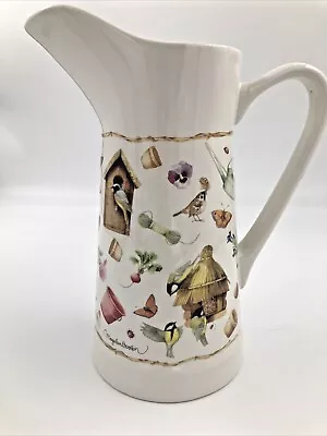 Marjolein Bastin Pitcher Nature's Sketchbook Gardener Hallmark 10  Birdhouses • $29.95