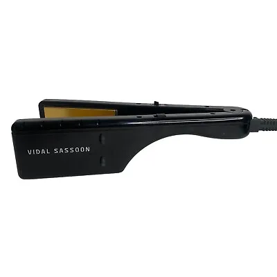 Vidal Sassoon 2” Pro Gold Adjustable Straightening  Iron VS189 Tested Working • $22.94