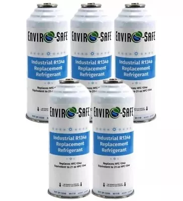 R 134a Refrigerant Replacement Cans- Coldest Refrigerant For Auto - 5Pack • $70